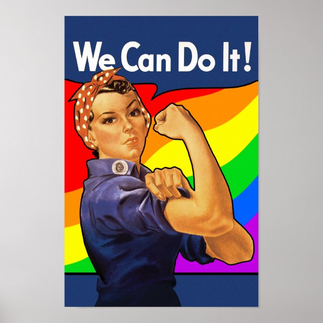 Rainbow Rosie Poster (Framsidan)