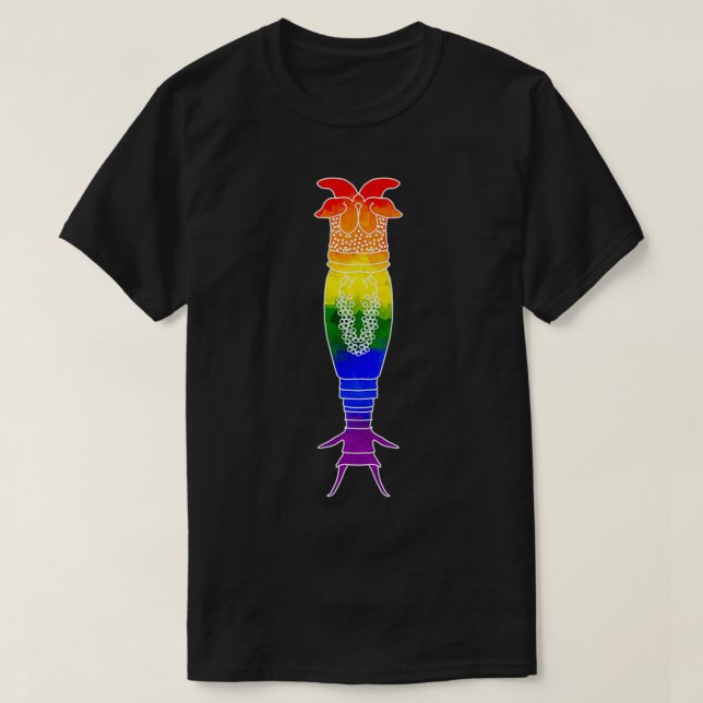 Rainbow Rotifer T Shirt (Design framsida)