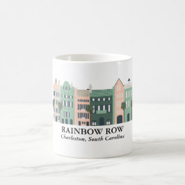 Rainbow Row Charleston South Carolina Mugg