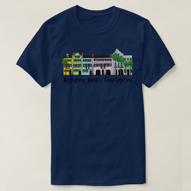 Rainbow Row T Shirt (Design framsida)