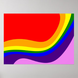 Rainbow Roy G Biv Poster