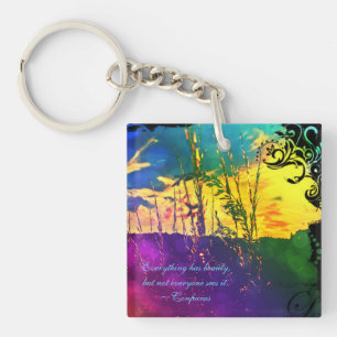 Rainbow Rural Ligcape KeyChain