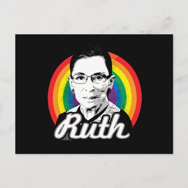 Rainbow Ruth - LGBT Politik - Vykort (Framsida)