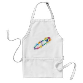 Rainbow Safety Pin Apron Förkläde