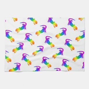Rainbow Salamander Kökshandduk