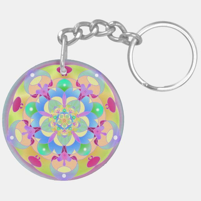 Rainbow Sång Mandala (Vänster Baksida)