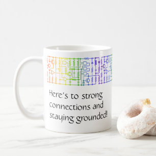 Rainbow Schematica Personlig mugg