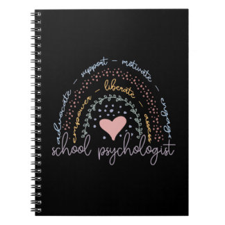 Rainbow School Psycholog Anteckningsbok