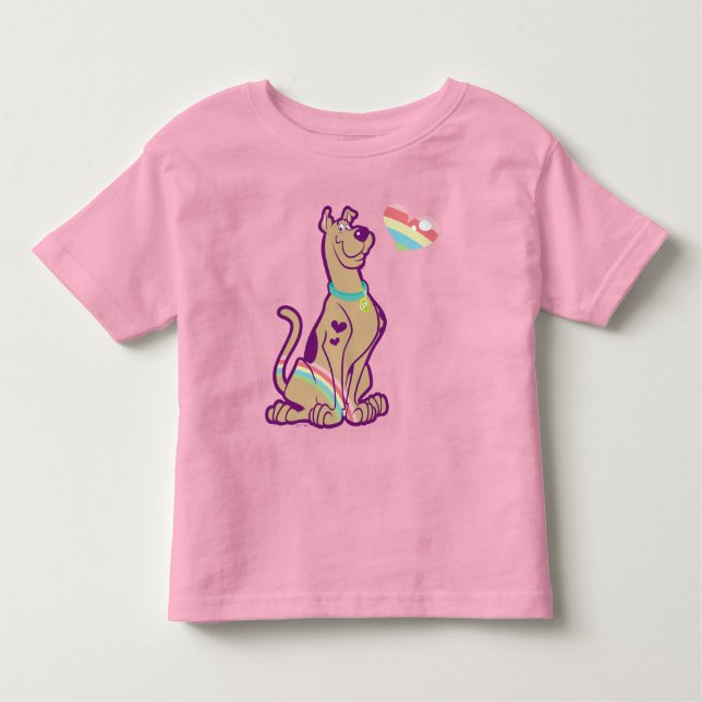 Rainbow Scooby-Doo T-shirt (Framsida)