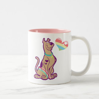 Rainbow Scooby-Doo Två-Tonad Mugg