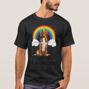 Rainbow Scotia Duck Tolling Retrievers Lita på mig T Shirt