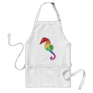 Rainbow Seahorse Förkläde