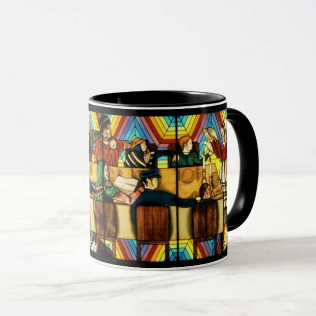 Rainbow Shabbat, Judy Chicago Painting - Art Mugg (Framsida höger)