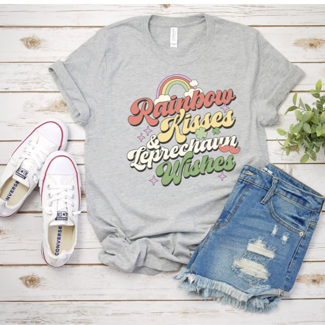 Rainbow Shamrock St. Patrick's Day Women's T-shirt (Skapare uppladdad)