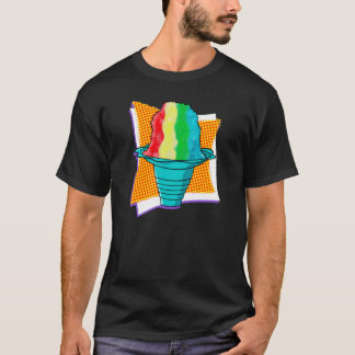 Rainbow Shaved Ice Hawaiian Shave Ice Snö Cone T Shirt