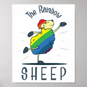 Rainbow Sheep HBT Poster