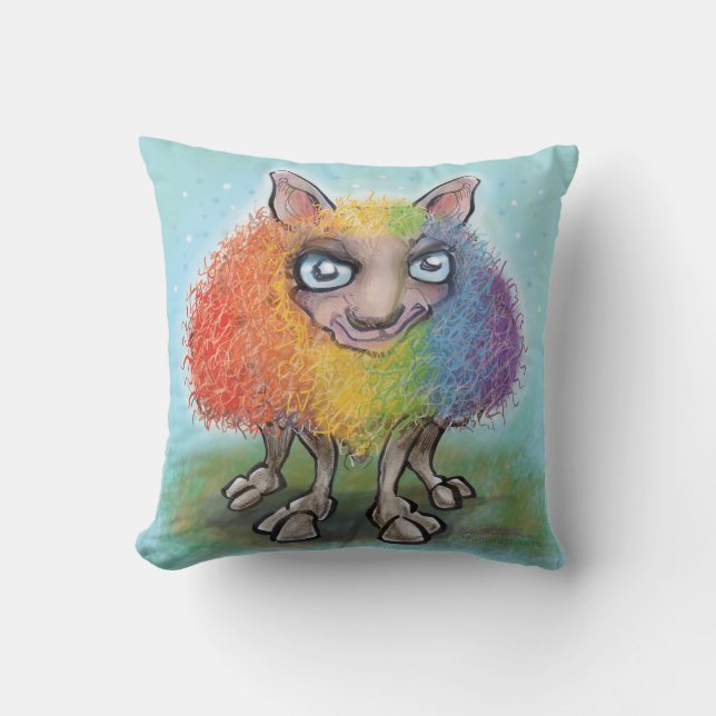 Rainbow Sheep Kudde (Framsida)