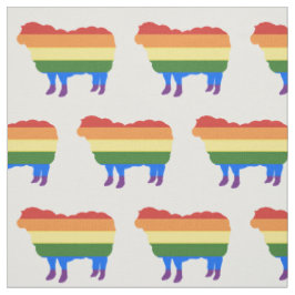Rainbow Sheep Tyg