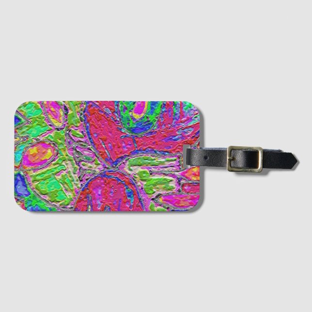 Rainbow Sherbert Bagagebricka (Framsida horisontal)