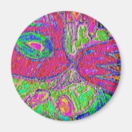 Rainbow Sherbet Foiled Magnet