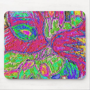 Rainbow Sherbet Foiled Mousepad Musmatta