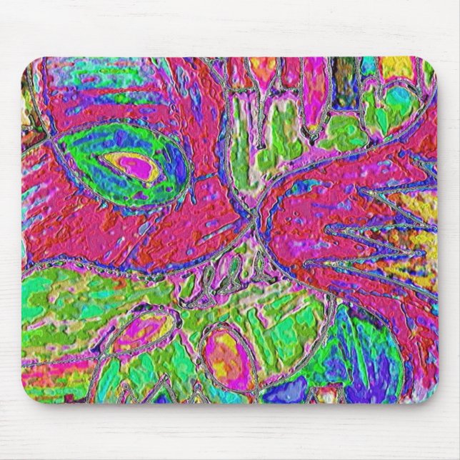 Rainbow Sherbet Foiled Mousepad Musmatta (Framsidan)
