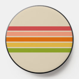Rainbow Sherbet Vintage Stripe