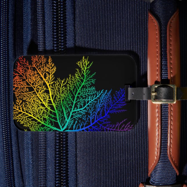 Rainbow Sjögräs Pride Luggage Tag Bagagebricka (Framsida Insitu 4)