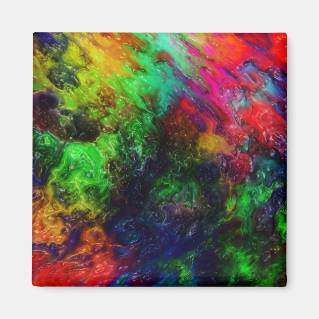 Rainbow Slime Magnet (Framsidan)