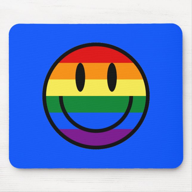 Rainbow Smiley face Musmatta (Framsidan)