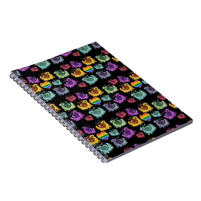 Rainbow Snigel Anteckningsbok (Högra Sidan)
