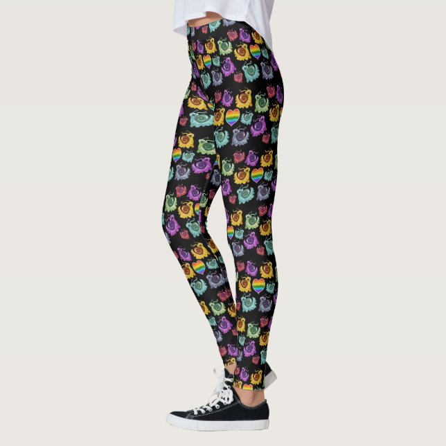 Rainbow Snigel Leggings (Vänster)