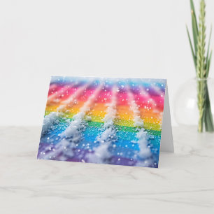 Rainbow Snö Kort