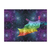 Rainbow Space Kattunge i Galaxy
