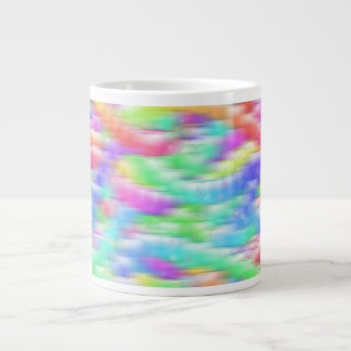 Rainbow sparkle bubbles jumbo mugg