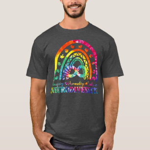Rainbow Spectrum ASD ADHD Neurodiversity Autism Aw T Shirt