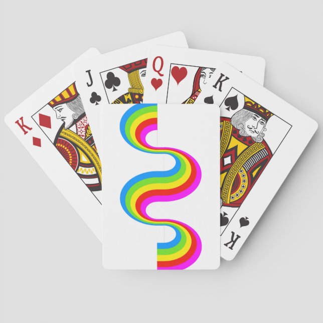 RAINBOW SPELKORT (Baksidan)