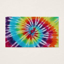 Rainbow Spiral 2 Sides Visitkort