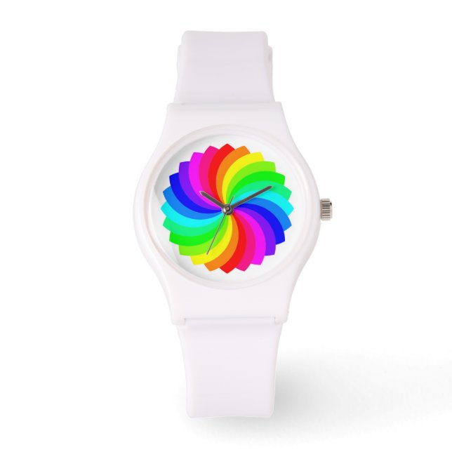 RAINBOW SPIRAL ARMBANDSUR (Framsida)