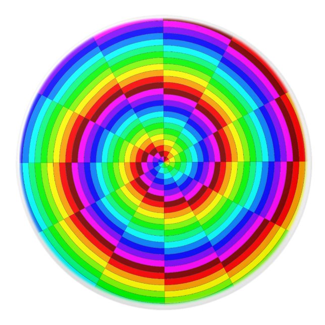 Rainbow Spiral av Kenneth Yoncich Knopp (Framsidan)