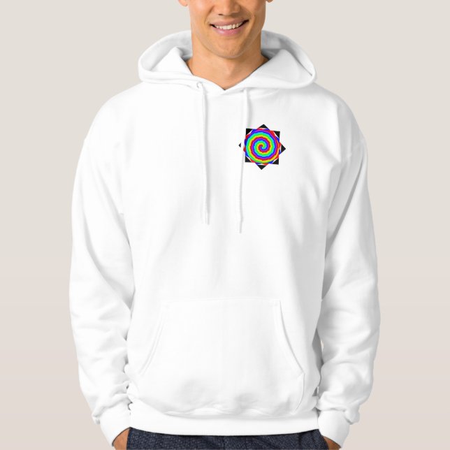 Rainbow Spiral av Kenneth Yoncich Sweatshirt (Framsida)