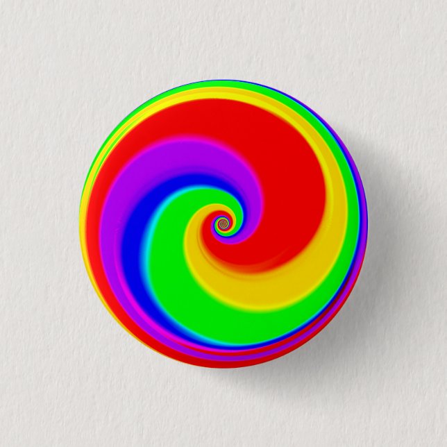 Rainbow Spiral Knapp (Framsida)