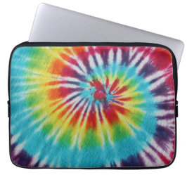 Rainbow Spiral Laptop Fodral