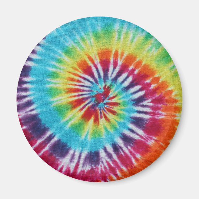 Rainbow Spiral Magnet (Framsidan)