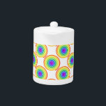 Rainbow Spiral Mönster<br><div class="desc">Sömlös regnbåge spiral mönster.</div>