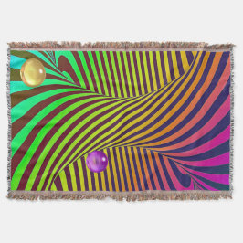 Rainbow Spiral Optical Illusion with Marbles Filt