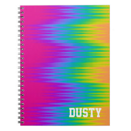 Rainbow Spiral Photo Notebook Anteckningsbok