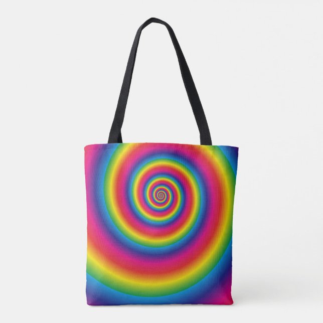 Rainbow Spiral Tygkasse (Baksida)