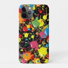 Rainbow Splash Paint Droplets PD
