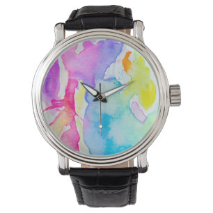 Rainbow Splatter Watch by Megaflora Armbandsur